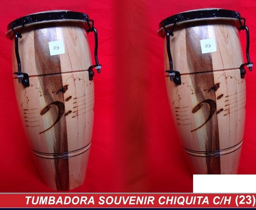 Imagen 1 de 2 de Tumbadora Chiquita Tallada
