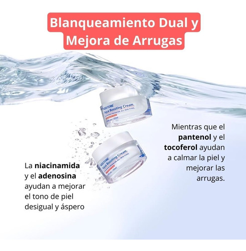 Crema Humectante Aqua Boosting Asis-tobe Cosmética Coreana
