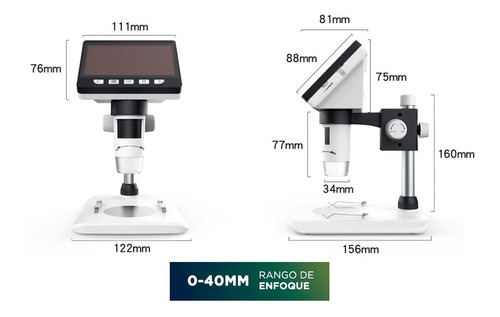 Microscopio Digital Pantalla Lcd Hd 1000x Gadnic Micros11
