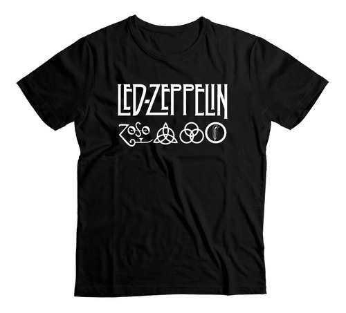 Remera Led Zeppelin Bandas Clasicas De Rock
