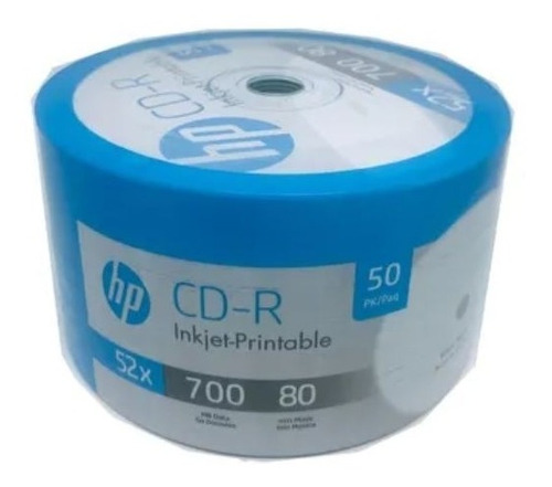 Cd Hp Imprimible Original 52x 700mb 80m C/50 Facturado Full