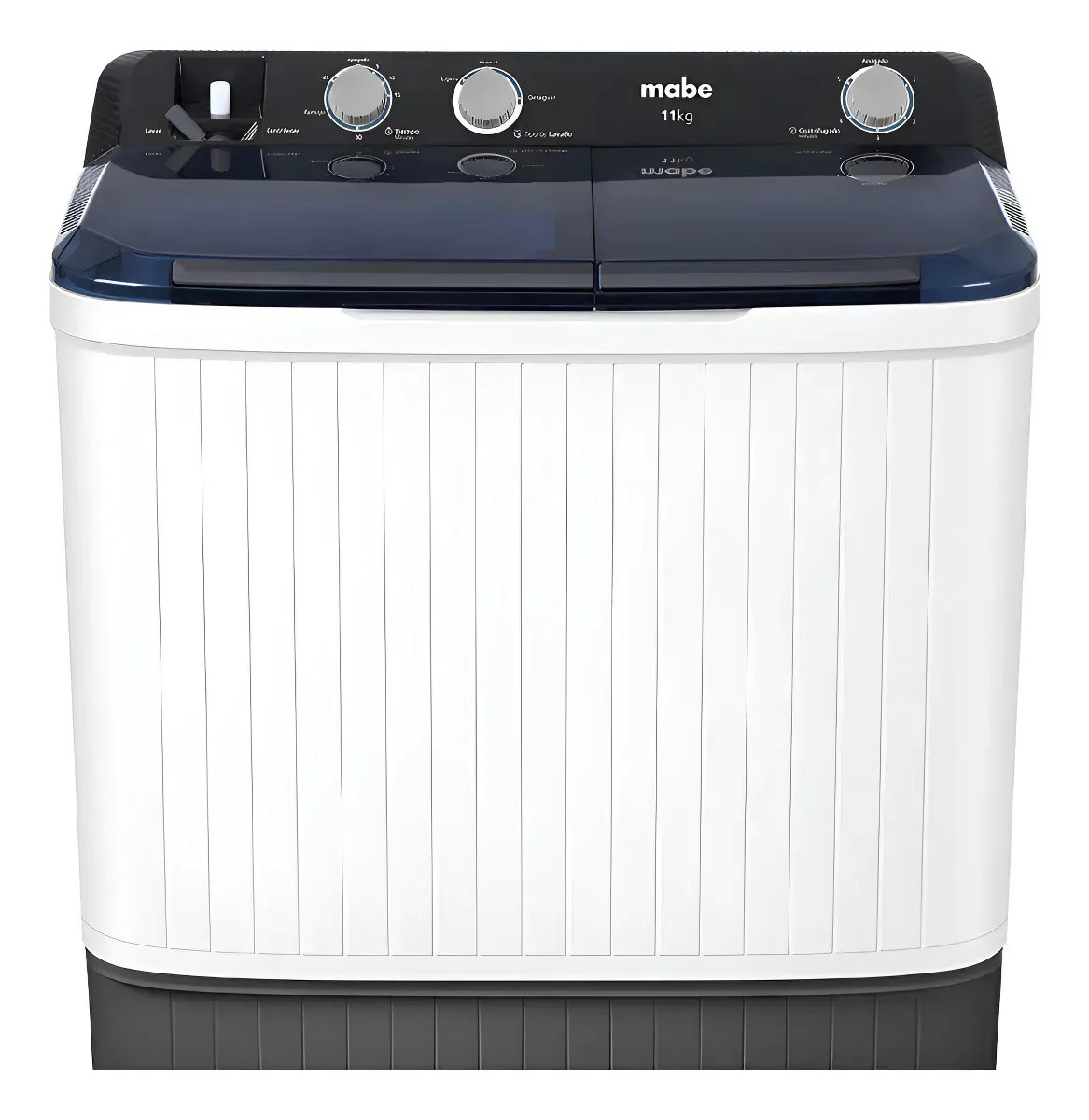 Lavadora Dos Tinas Mabe Modelo Lmdx1123hbab0 Blanco