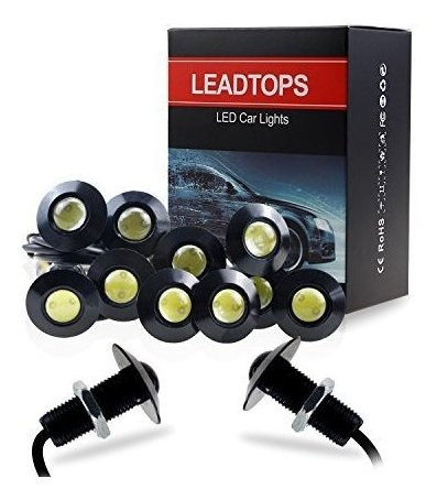 Leadtops Luces Led De Ojo De Águila (10 Unidades 12 V Ultra 