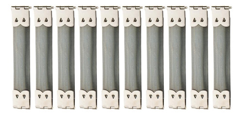 Marcos De Monedero 8.5x1.4 Cm Plata