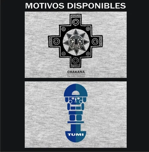 Remera Inca Hoja Coca, Chasqui, Inti, Ekeko, Tumi S Al Xxl