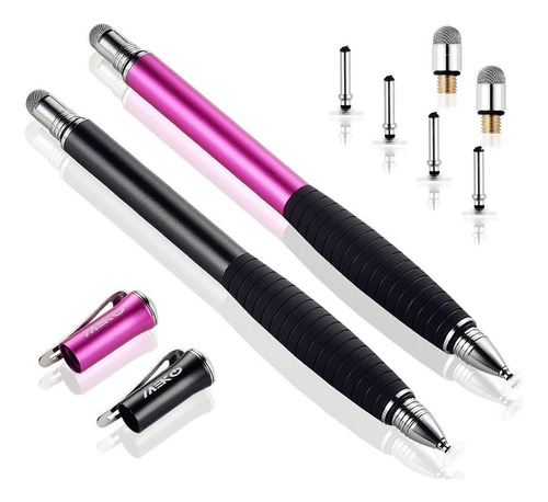 2pcs 2nd Gen Universal Disc Stylus Pens  2 In 1 Precisi...