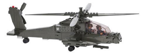Kit De Construccion Helicoptero Militar Verde De Ultimate So