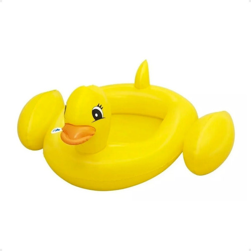 Pato Flotador Inflable Gigante Verano Pileta Piscina Sonido