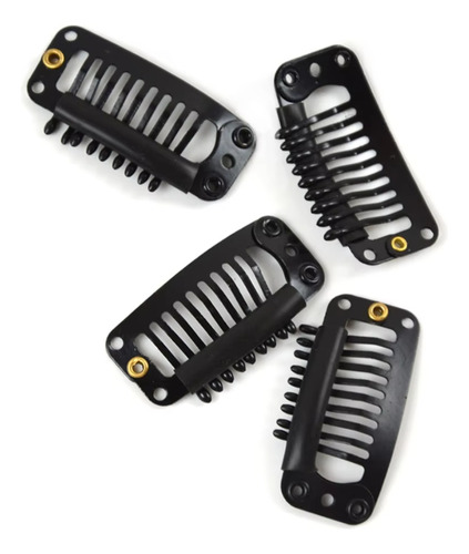 50 Clips Cucas Para Extensiones De Cabello