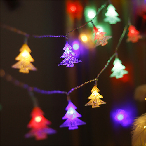Cadena De Luces Led Q Para Árbol De Navidad, Luces Navideñas