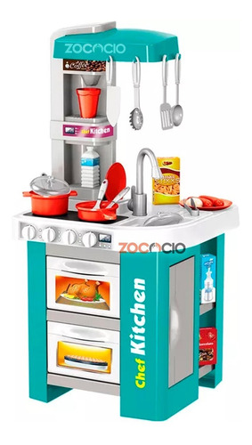 Juego Cocina Kitchen Set 922-48 Talented Chef 48 Pcs Unisex