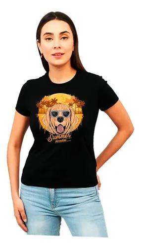 Playeras basicas cuidado con el perro sale