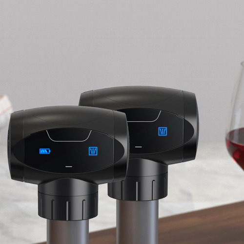 Tapones Eléctricos Para Vino Gaxco Bomba De Vacío Modelo 2u