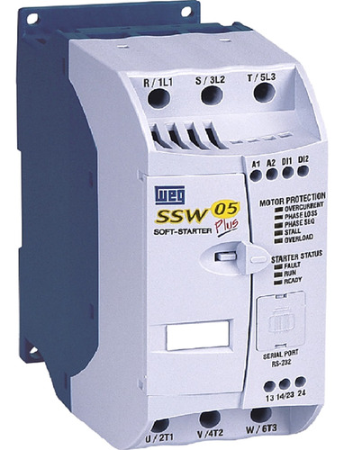 Chave De Partida Soft Starter Weg Ssw05 30a 10/20cv 220/380v