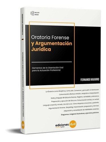 Libro Oratoria Forense Y Argumentacion Juridica