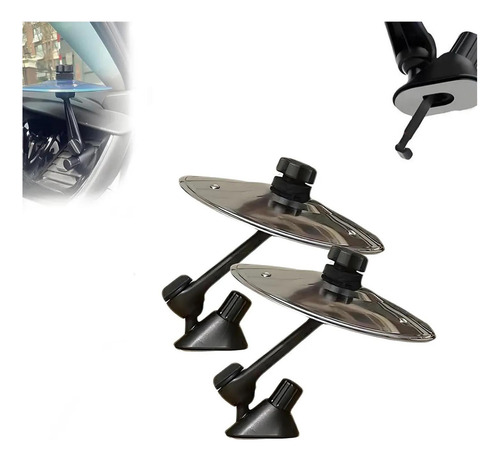 Para Platillo De Choque Para Coche Con Clip - Tambor Mini