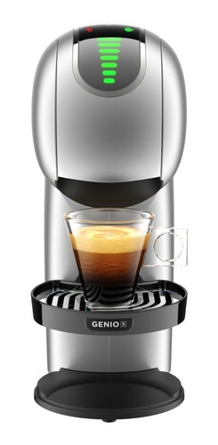 Imagen 1 de 1 de Cafetera Nescafé Dolce Gusto Nescafé Genio S Touch DGS4 automática silver para cápsulas monodosis 220V