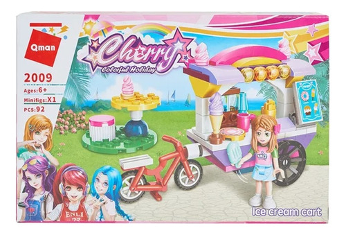 Bloques Para Armar Giantoys Cherry Colorful Holiday C2011 92 Piezas