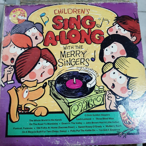 Vinilo The Merry Singers Childrens Sing A Long If1