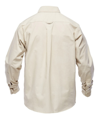 Imagen 3 de 5 de Camisa Poplin Cacique Cuello Inglés - Corte Clásico