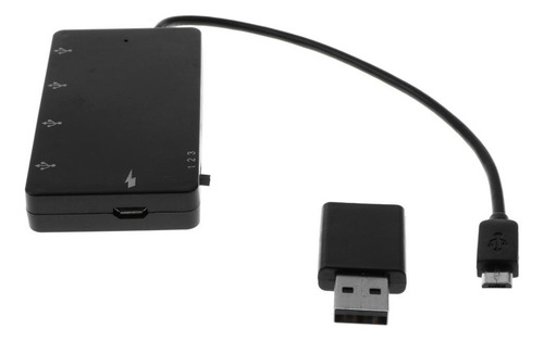 Nuevo Adaptador Micro Usb Para Fêmea 4 Usb 2.0 Power