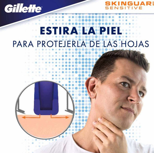 Gillete Skinguard Sensitive Rastrillo Máquina Para Afeitar