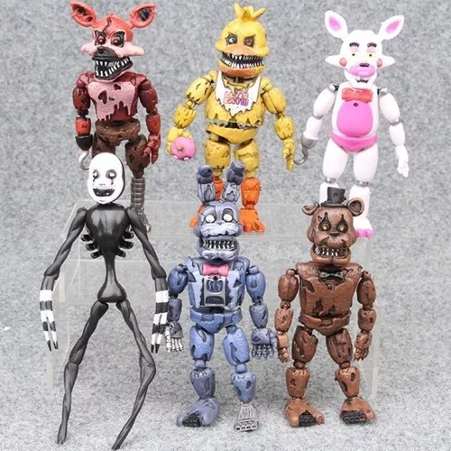 Conjunto de 8 peças cinco noites no Freddys FNAF Angola