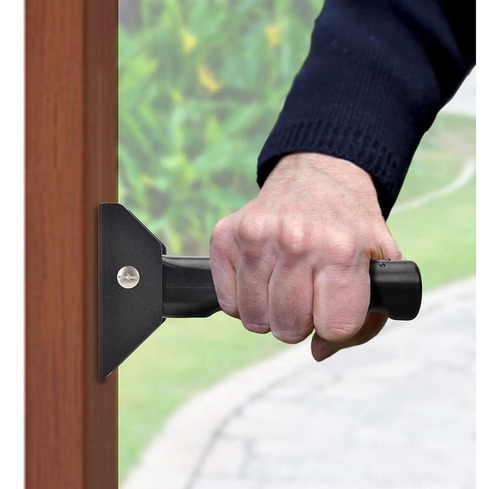 Manija Auxiliar Para Puerta Abatible, Manija Negro S