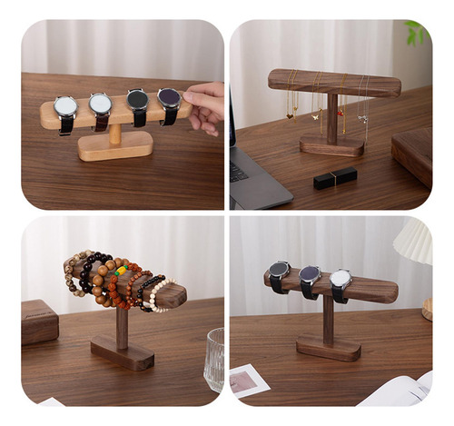Soporte De Madera Para Relojes, Brazaletes, Relojes, S Haya