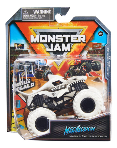 Monster Jam, Camión Monstruo Oficial Megalodon, Vehículo .