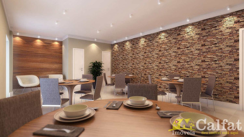 Imagem 3 de 7 de Apartamento Com 1 Dormitório - Lazer Total - R$ 269.800,00 - V1071