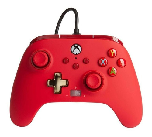 Imagen 1 de 4 de Control Powera Enhanced Wired - Red - Xbox Sx|s - Sniper