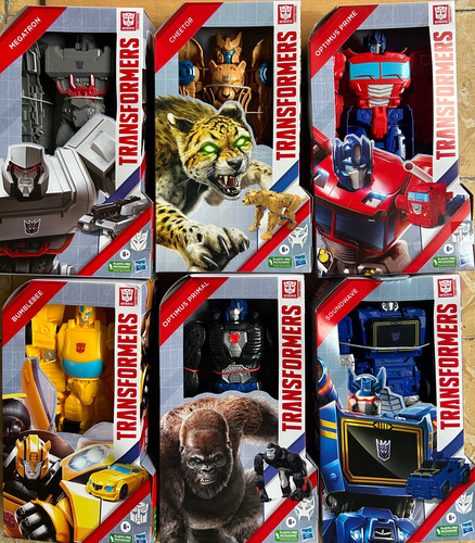 Juguete Transformers Megatron Titan Authentics 6 Pasos