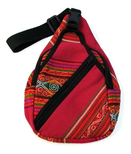 Mochila artesanal tela sale