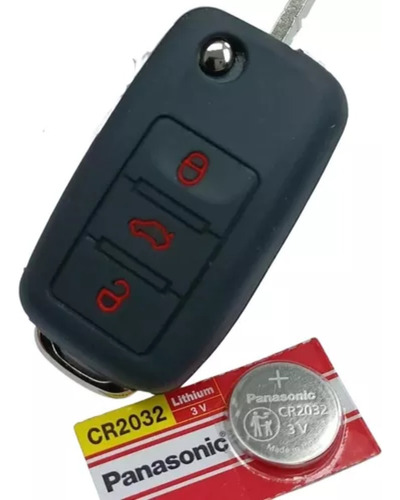 Silicon Funda Llave Seat Ibiza Leon Cordoba Toledo Pila 3b