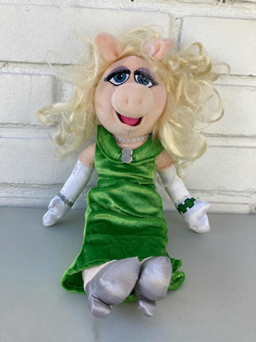 Peluche Miss Piggy De Los Muppets Cerdita Peggy Orig/usado