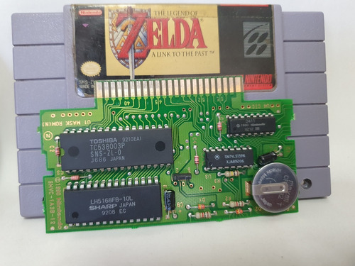 The Legend Of Zelda A Link To The Past Snes +manual Original (Reacondicionado)