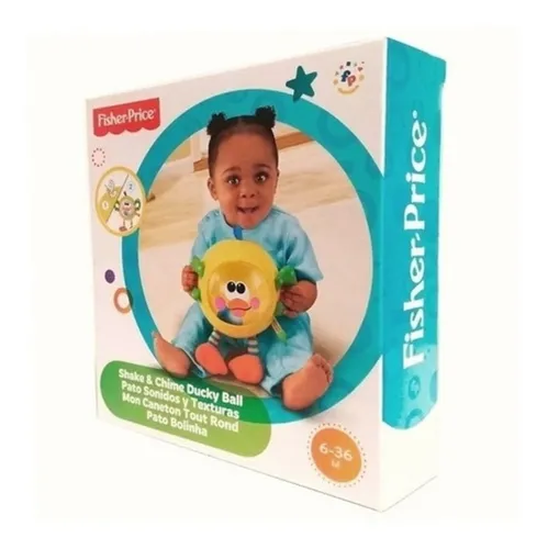 Fisher price Pato Sonidos Y Texturas Pelota Estimulaci n