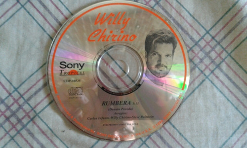 Willy Chirino - Rumbera Cd Simple Promo Salsa Importado (Usado)