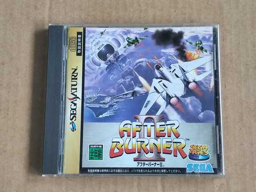 After Burner 2 -- 100% Original -- Sega Saturn (Usado)