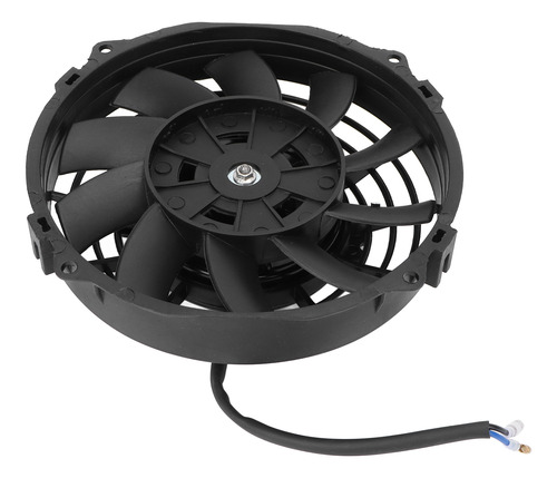 Ventilador De Radiador, 7 Pulgadas, Negro, Universal, Refrig