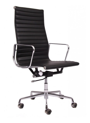 Sillón Alto Ejecutivo Gerencial Oficina Aluminum Original