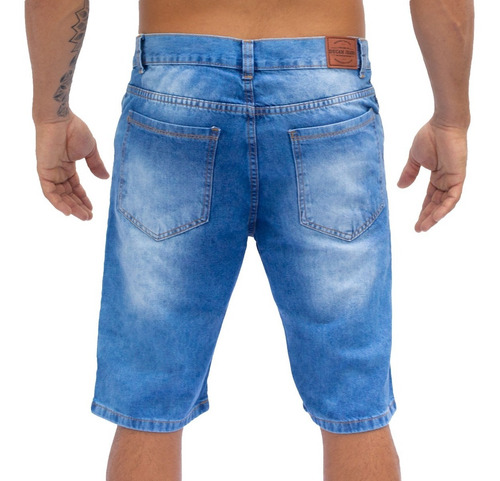 Kit 3 Bermudas Jeans Masculina Atacado C/ Nota Fiscal Full