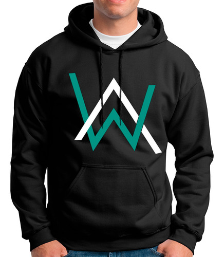 Polera Con Capucha Dj Alan Walker Musica Electronica