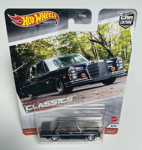 ホットウィール モダンクラシックス '72 メルセデスベンツ 280 SEL Hot Wheels Premium Modern Classics '72 Mercedes-benz 280 5/5 cor