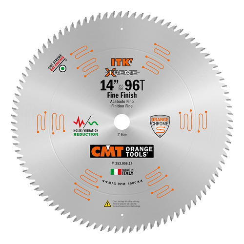 Cmt Herramientas Naranja 253.096.14 Itk Comp Miter 14x96x1 P