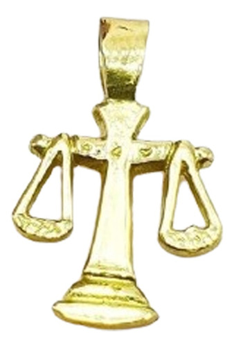 Dije Oro 18k Balanza De La Justicia Abogados Derecho A6c