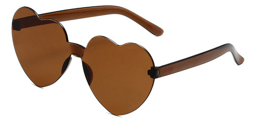 Gafas De Sol Unisex Con Protección Uv400 En Forma De Corazón