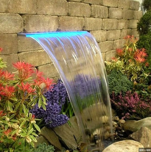 Cascada Para Alberca Led Hax 48 Pulgadas Para Muro Llorón