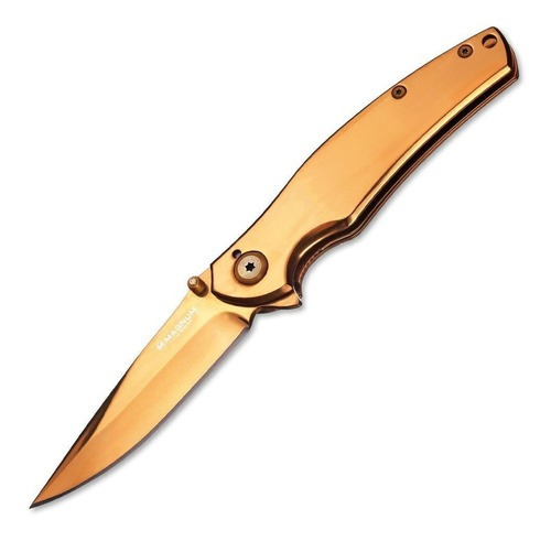 Canivete Dourado Boker Magnum Gold Finger 01lg277